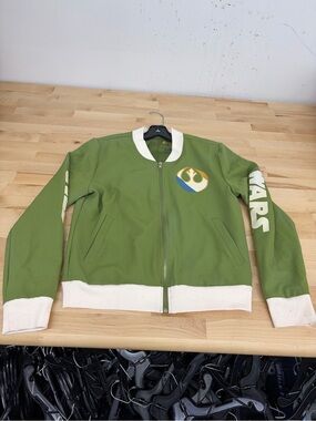Disney Star Wars Green Varisty Jacket